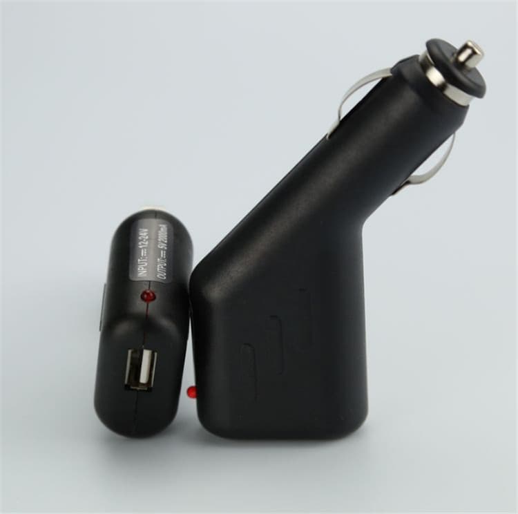 Phone Tablet Laptop Car Power Cable Charger 5V 2A Gun Type USB Car Charger True 2A