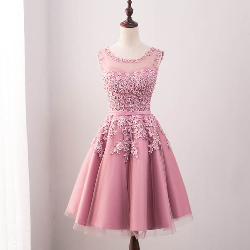 Women's Short Party Dress Slim Fit 2026 New Summer Bridesmaid Dress Birthday Graduation Gown