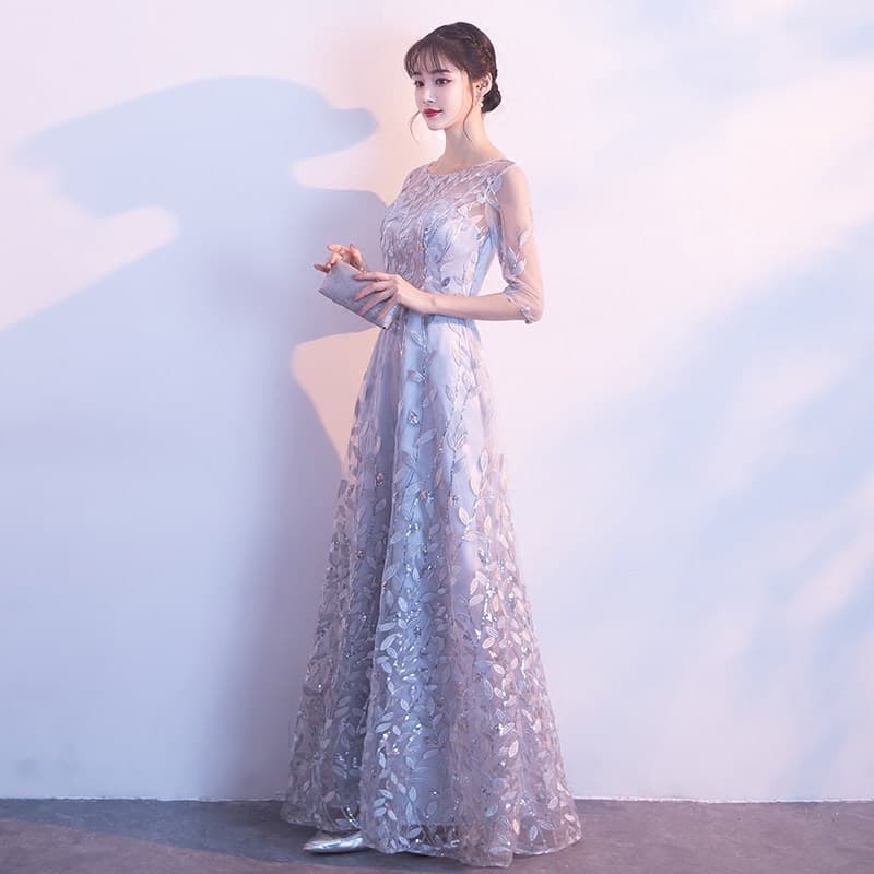 2026 New Fashion Graduation Ceremony Dress for Choir Gala, Long Evening Gown for Hosts, Slim Fit