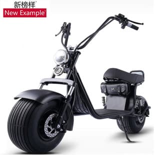 X9 Harley Electric Bike Electric Bicycle Adult Large Wheel Wide Tire Lithium Battery Commuter Scooter Two-Person Scooter New Model Pedal