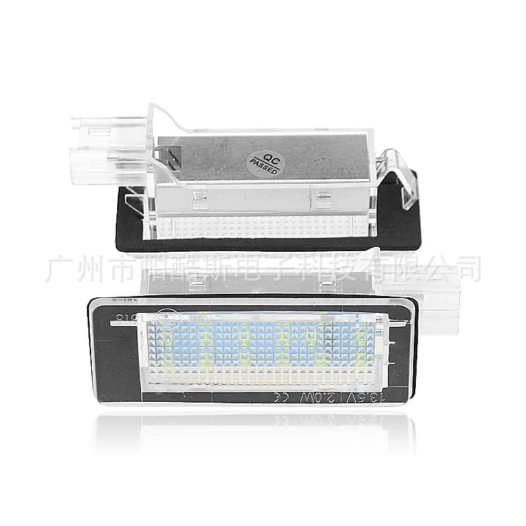 Compatible with Renault Espace MK4/03 Scenic MK2 Laguna KGO Dacia Duster License Plate Light