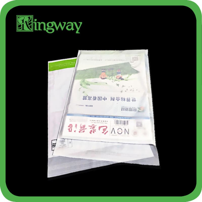 Manufacturer Direct PO Bags, Milky White Self-Adhesive Bags, Sticker Envelope Bags, Book and Magazine Packaging Bags, Printable