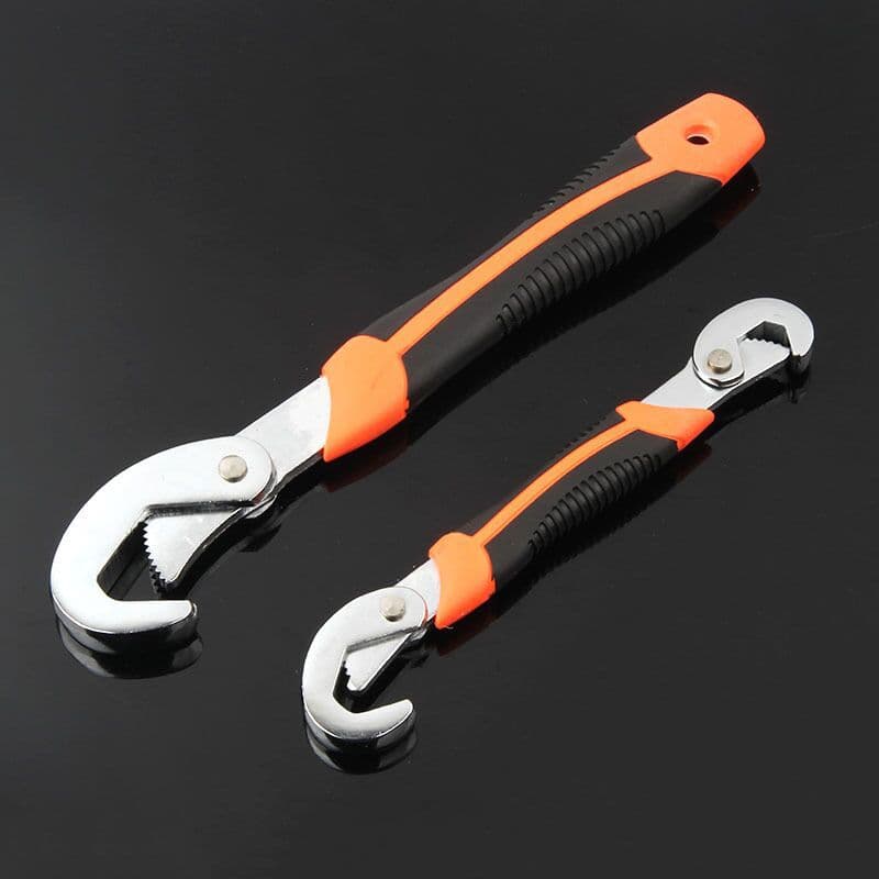 Wrench Hardware Tool Manual Adjustable Pipe Wrench Set Loose 9-32 Self-Locking Adjustable Carbon Steel