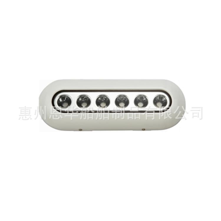 Boat LED Underwater Light Submersible Light for Yacht Marine 6 LED Beads 12V 24V DC
