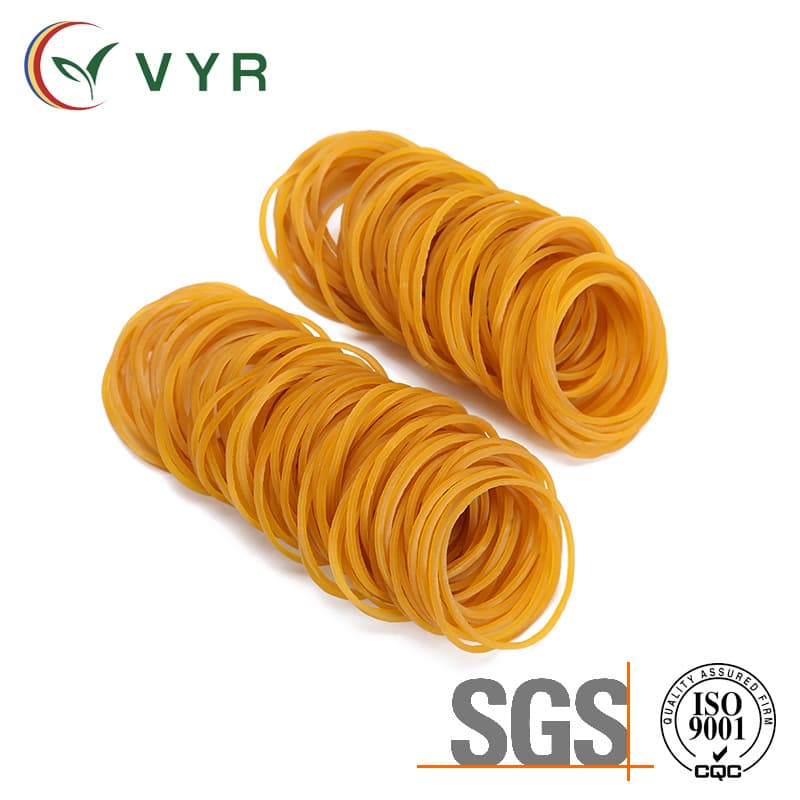 Yueyi VYR Transparent Yellow Rubber Bands Elastic Rubber Rings Office Supplies Factory Wholesale