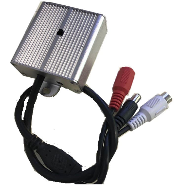 Metal highly sensitive pickup with noise reduction, surveillance pickup, HD camera microphone
