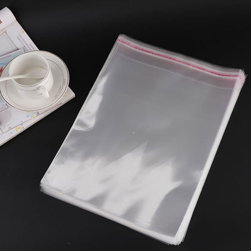 Customized Self-adhesive Sealable Transparent Plastic Packaging Bag Printed OPP Bag Wholesale Eco-friendly