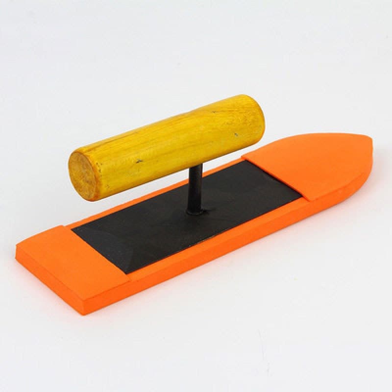 Caulking Scraper, Caulking Tools, Mosaic Caulking Scoop, Wooden Handle Sponge Push Knife, EVA Sponge Trowel
