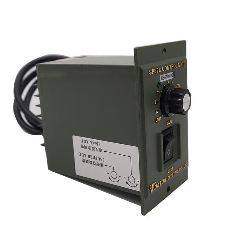 Green Shell Us-52 Ac Motor Speed Controller Conveyor Belt Adjustable Speed Switch Controller Electric Power Tools