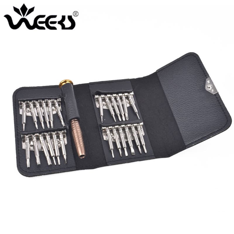 25-in-1 Keychain Disassembly Repair Tool Screwdriver Wholesale Multi-purpose Manual Screwdriver Set