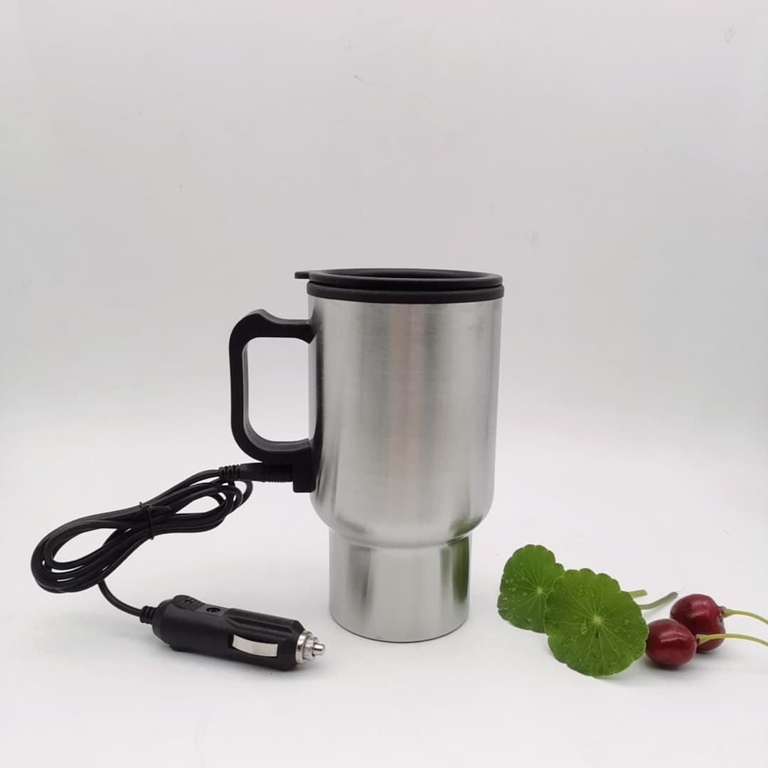 Wholesale 12V Car Heating Cup - Plug-in car cup, creative cigarette lighter interface, car charger insulated water cup.