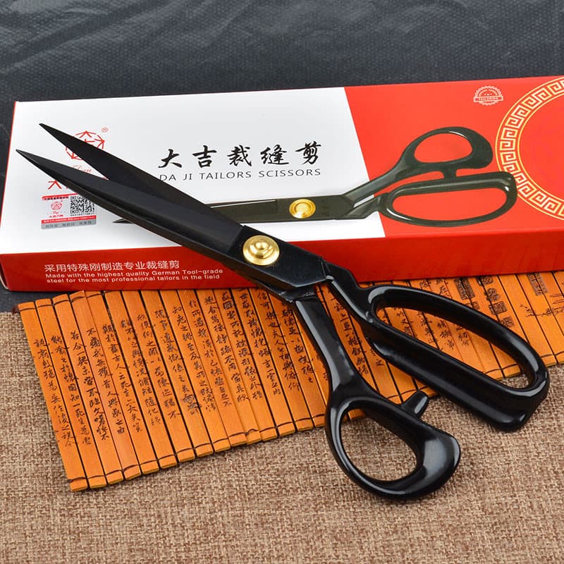 Daji Tailor Scissors, Fabric Scissors, Black Large Scissors, Daji Sewing Scissors, Cloth Cutting Scissors