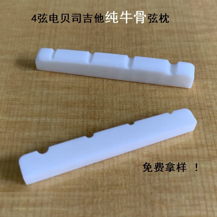 4-String Electric Bass Guitar Bone Nut Bass Nut Bridge Bone Nut
