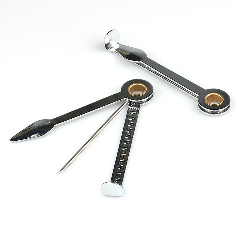 New 3-in-1 Ash Cleaning Pipe Knife Scraper, Simple Folding Multi-functional Pipe Knife and Accessories Wholesale