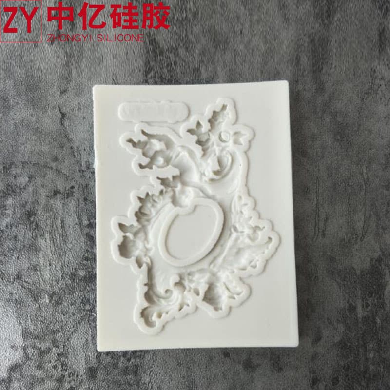Pattern Lace Relief Silicone Mold European Vintage Relief Flower Baking DIY Silicone Mold K080