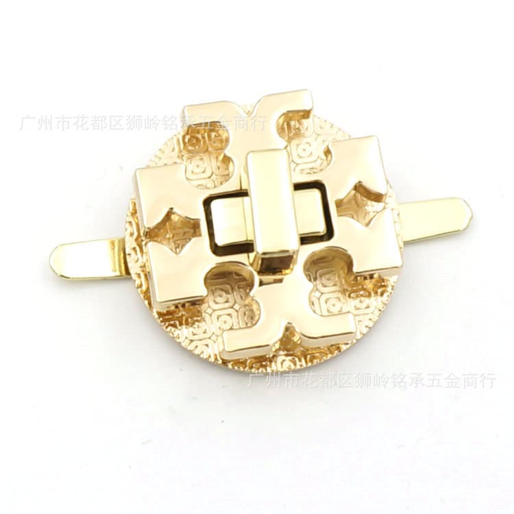 High-end Round Flower Lock Hardware Accessories Bag Hardware Accessories Women's Bag Twist Lock Parts
