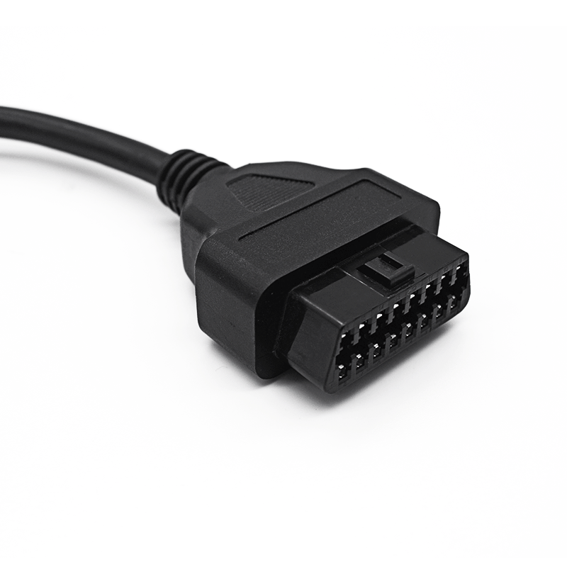 Heavy Truck Dongfeng Cummins OBD2 Female Diagnostic Test Cable 9-Pin Deutsch J1708 Adapter Cable Dedicated J1939