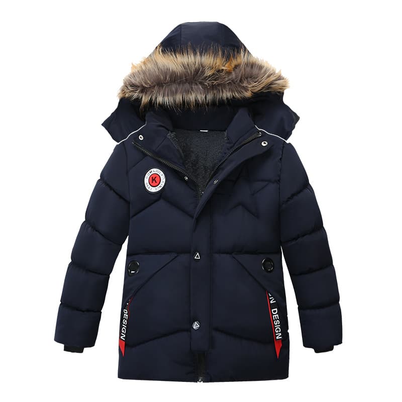 Cross-border Trade 2023 New Children's Cotton Coat Boys Thick Jacket 1918