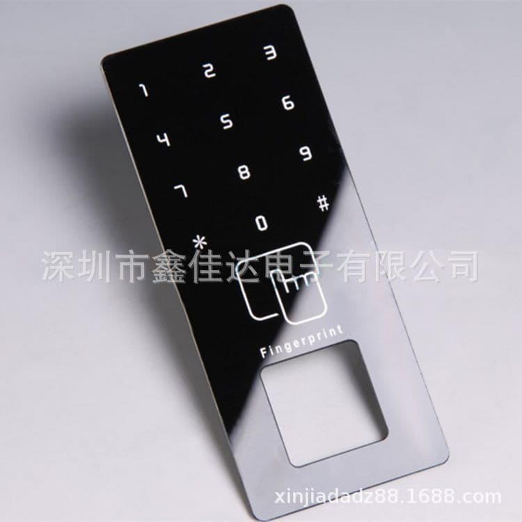 Wholesale Smart Lock Electroplated Acrylic Lens, Non-Conductive PC Lens Manufacturer