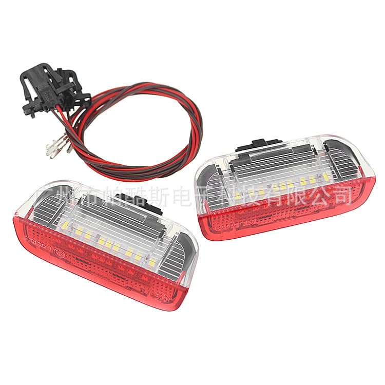 Applicable to Volkswagen Passat Sagitar Touareg Tiguan Porsche Golf 6 LED door light Foss welcome light