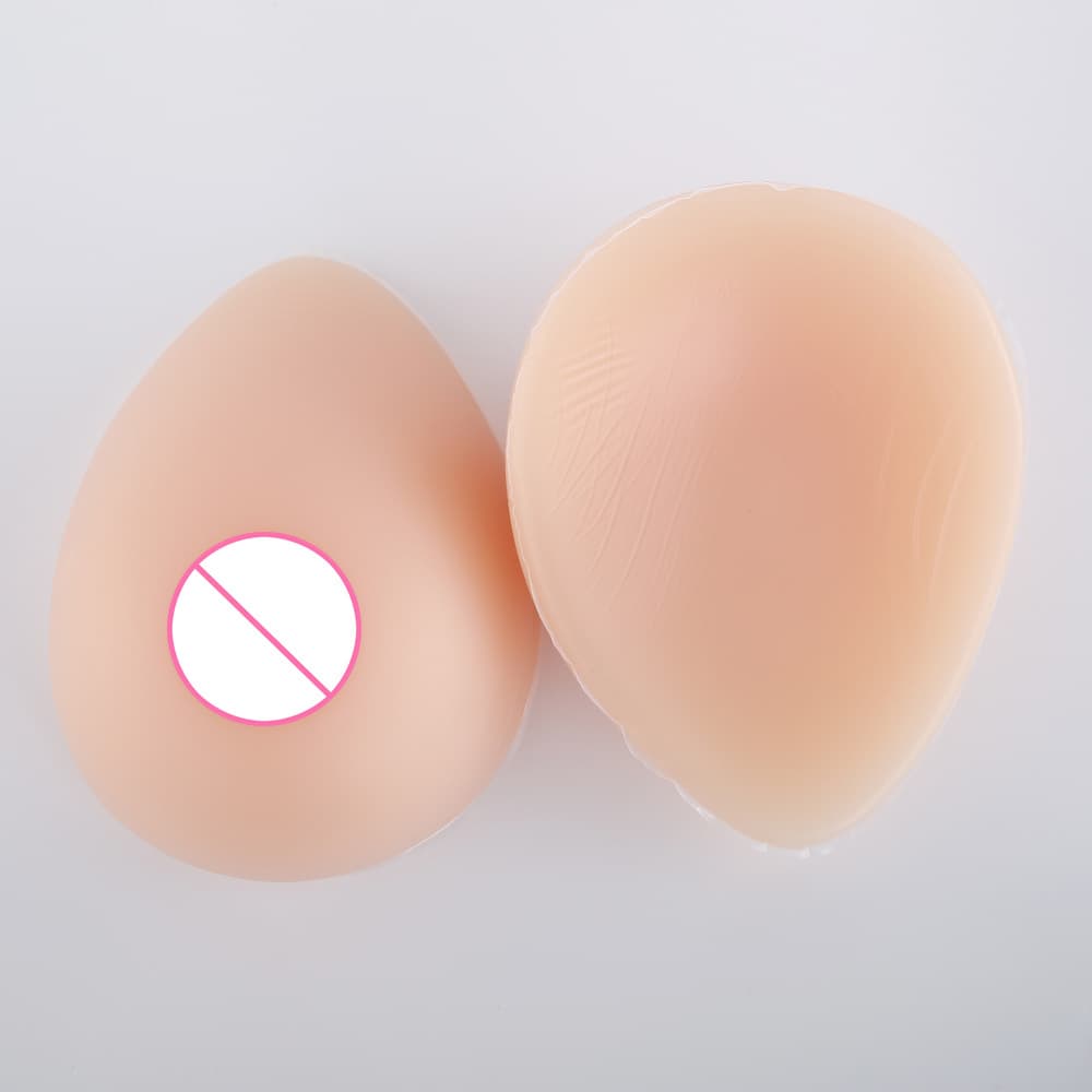 Wholesale Teardrop Silicone Post-Surgery Breast Forms for Crossdressing, Fake Breasts, Simulation Post-Surgery Breast Prosthetics