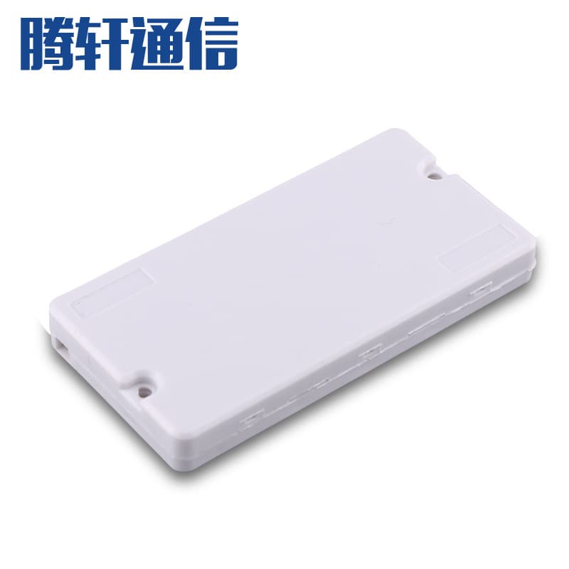 Manufacturer wholesale PP material two-in desktop two-out protection box dual-port network information panel unshielded module