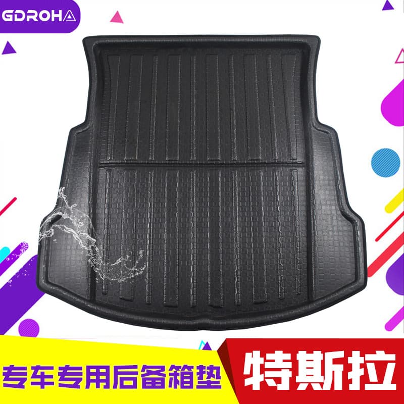 Specifically designed for Tesla Model 3 and Model Y trunk mats, rear cargo liners.