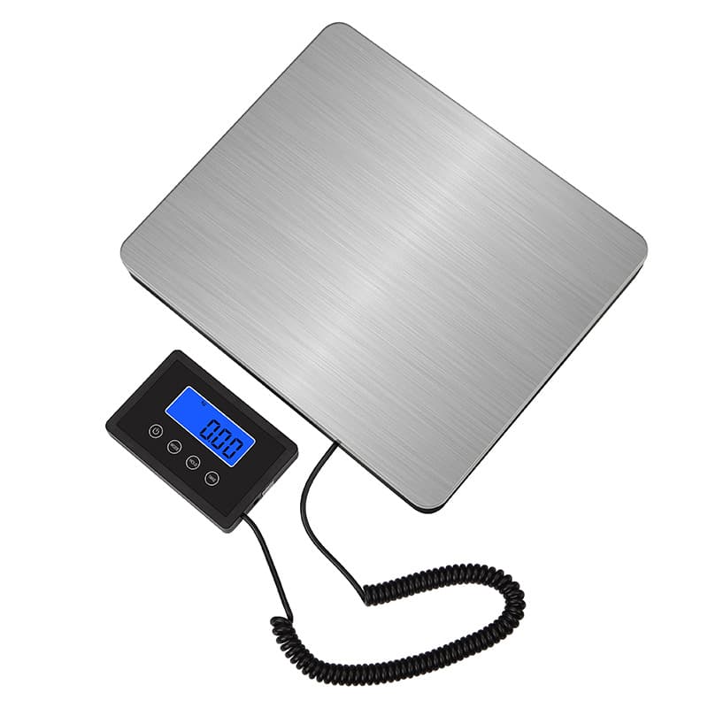 High Precision Portable Electronic Scale Pet Scale Kitchen Balance 180kg Capacity Stainless Steel LCD Display for Home And Business Use