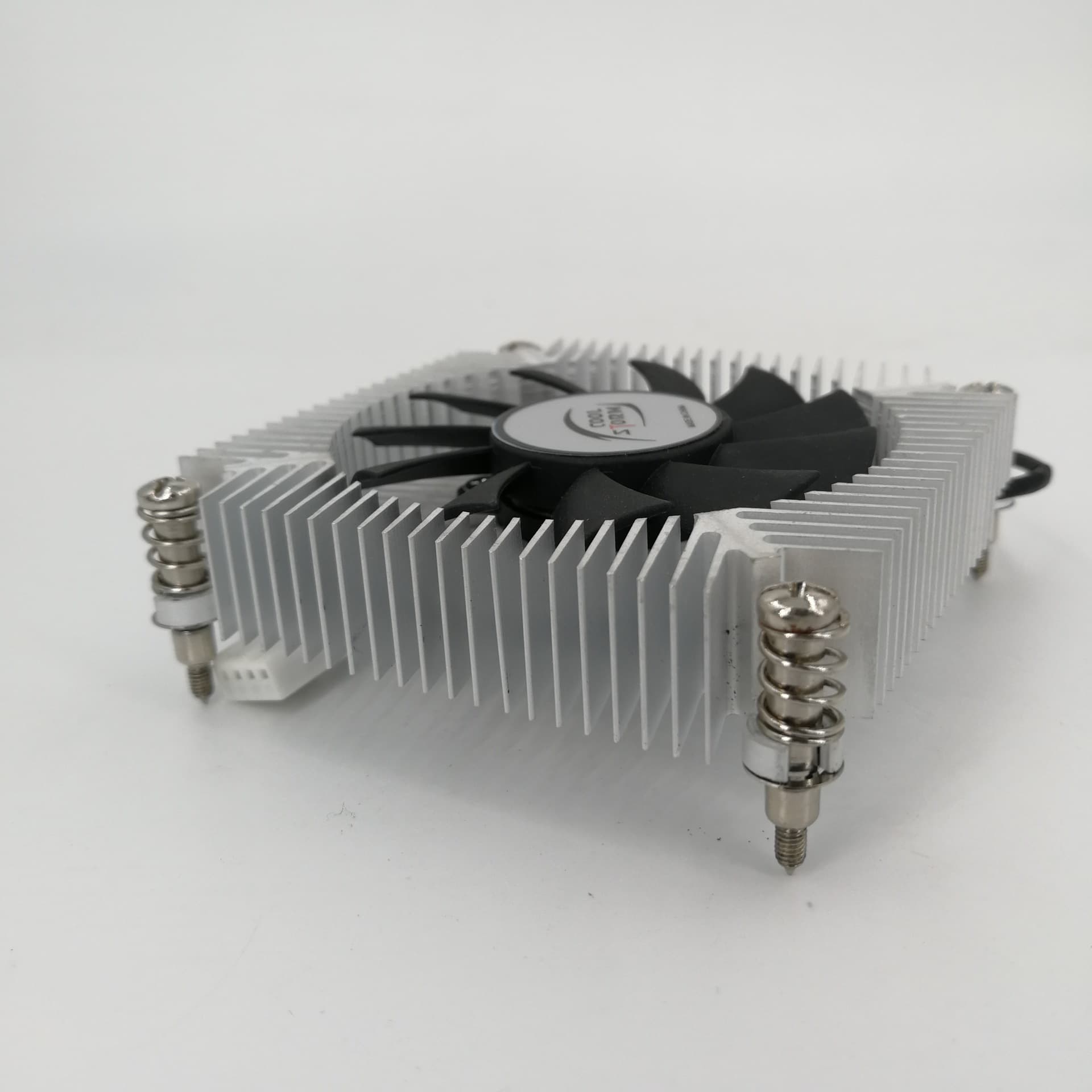 Manufacturer's thin aluminum core all-in-one CPU cooler 1u itx small chassis CPU fan suitable for Intel