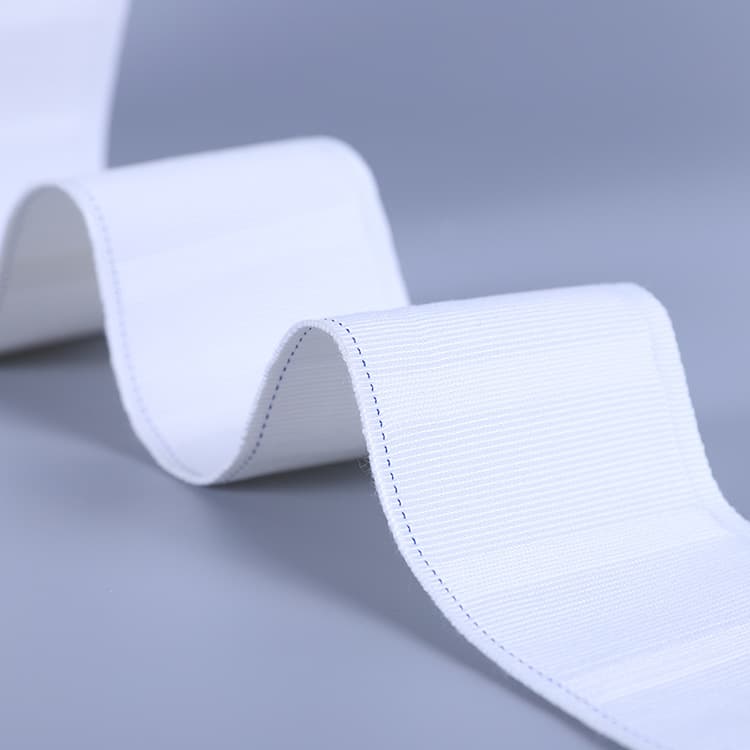 [In-stock fast delivery] Curtain fabric tape cotton/polyester, thickened and dense sun protection tape, curtain header tape