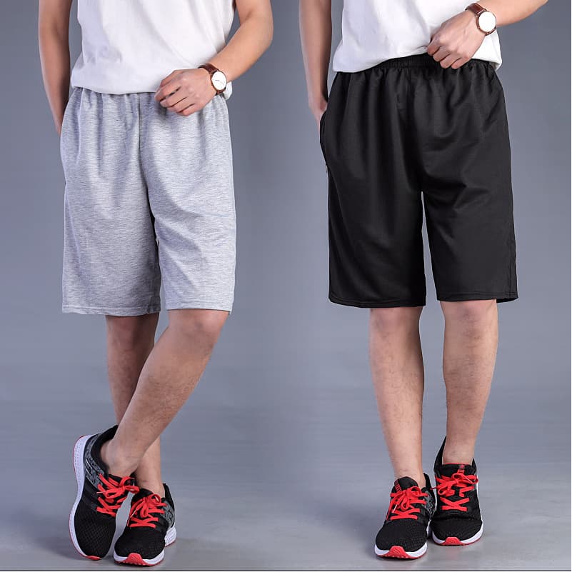 Factory Wholesale Summer Men's Sports Shorts Plus Size Big Loose Shorts One Piece