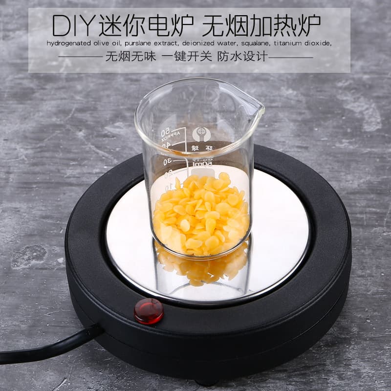 220W Lipstick Warmer Electric Heater Small Hot Plate Stainless Steel Heating Surface Heat Preservation Warmer Heating Constant Temperature Mini Hot Plate