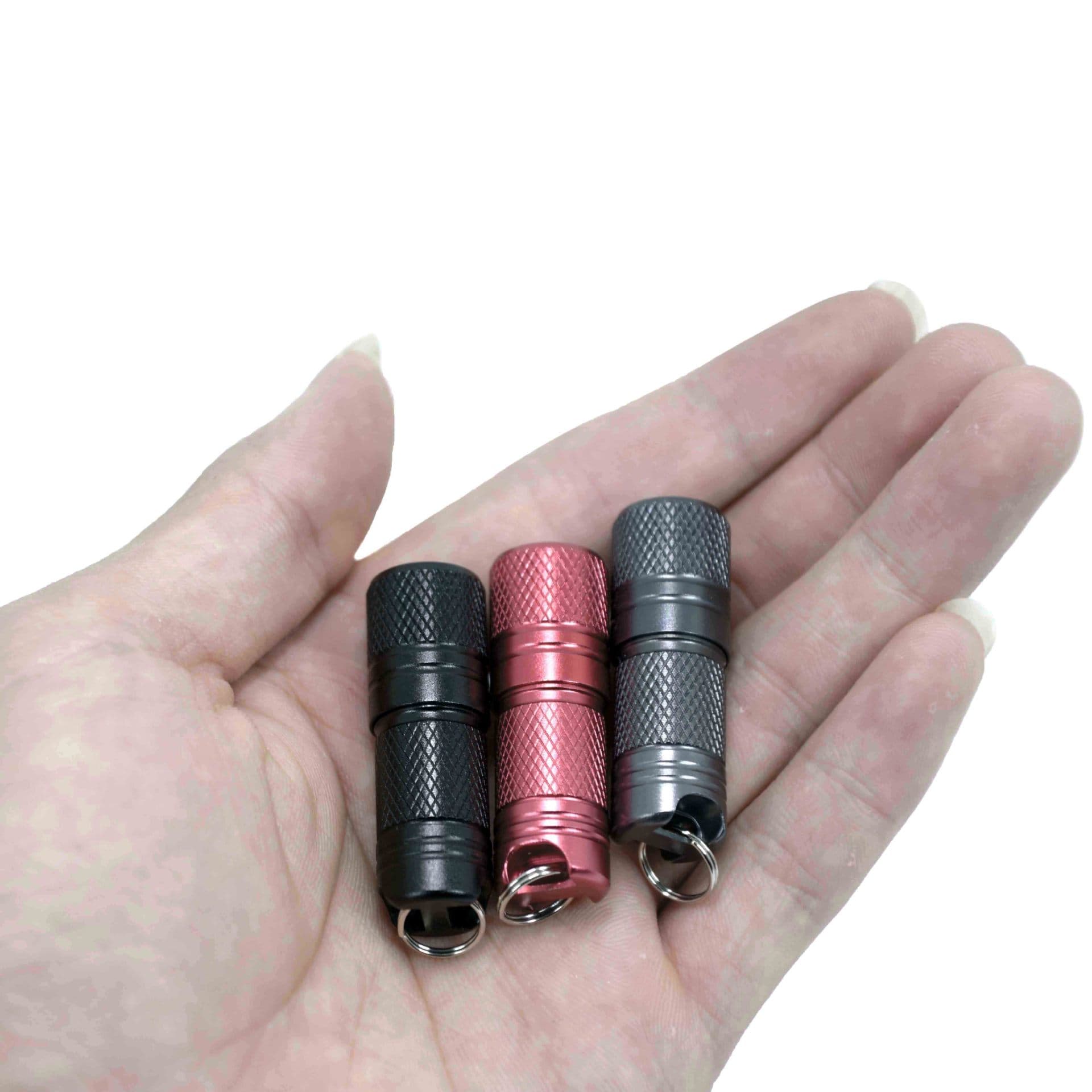 Cross-border Hot Selling Keychain Flashlight Mini Flashlight Gift Factory Direct USB Rechargeable Strong Light Portable