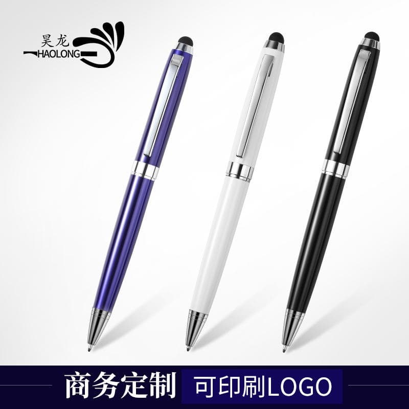 Universal Capacitive Stylus Pen for Phone, Metal Touch Screen Ballpoint Pen, Customizable Business Advertising Pen, iPad Touch Pen