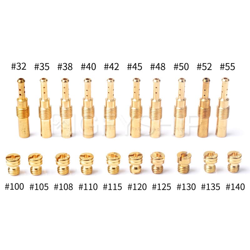 PWK PE CVK Carburetor Main Jet Pilot Jet Main Nozzle Parts