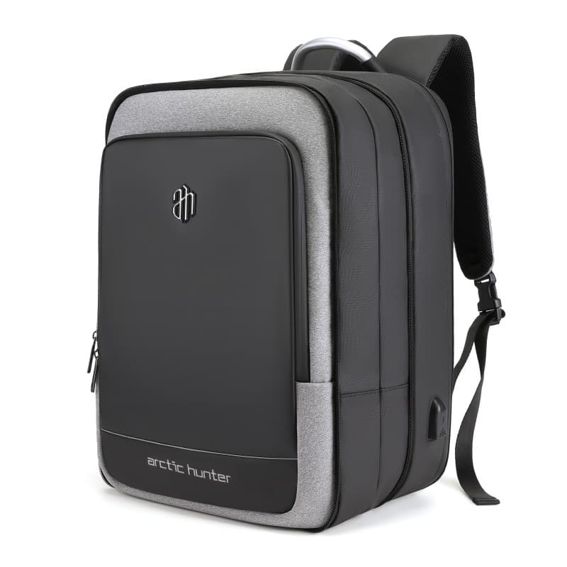 Multifunctional backpack men's business 17-inch travel computer bag large capacity notebook backpack backpack