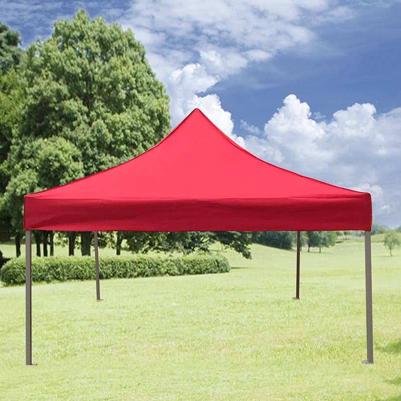 Promotional Exhibition Tent Outdoor Shade Canopy Advertising Tent Folding Four-Corner Heavy-Duty Tent Printed Stall Umbrella