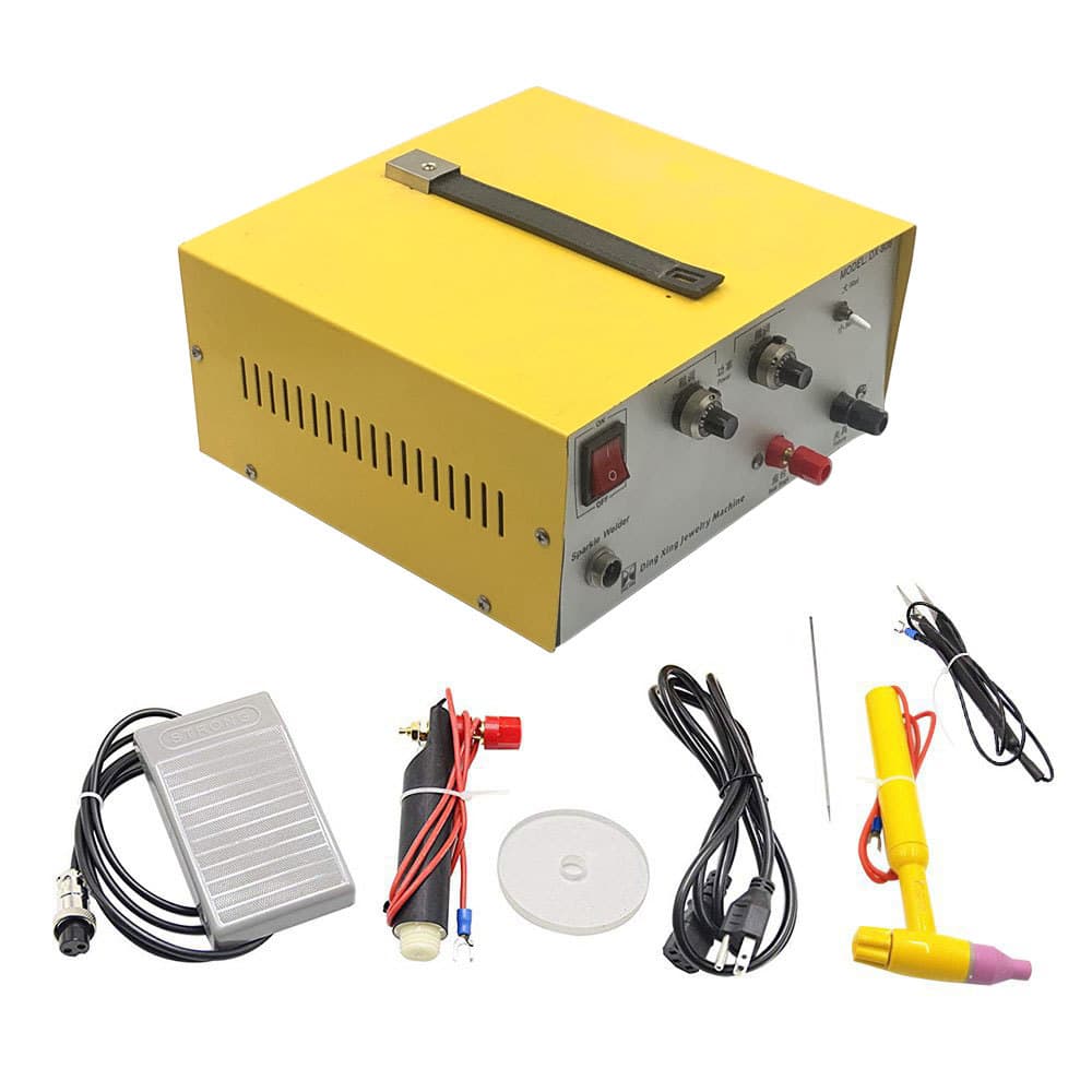 80A Spot Welder for Chain, Necklace, Bracelet Welding - Line Spot Welder, Pulse Spot Welding, Laser Spot Welder