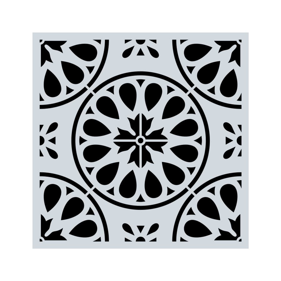 Cross-border Amazon Mandala Painting Stencil Wall Art Spray Paint Hollow-out DIY Template Ruler