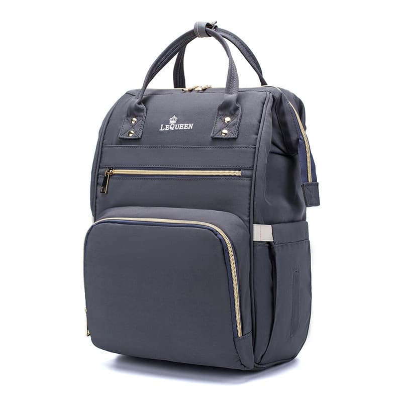 LEQUEEN New Korean-Style Mommy Backpack, Multifunctional Large-Capacity Travel Bag, Upgraded Version