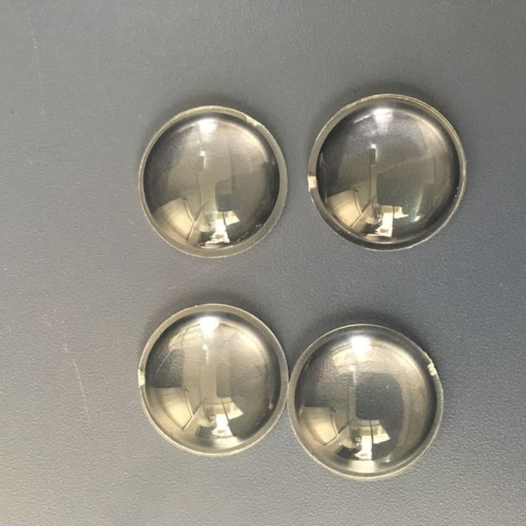 Supply 19.5mm diameter flashlight plano-convex condenser lens, height 5.5mm LED lens, car light lens