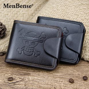Factory Direct Supply New Men's Wallet Multi-Card Slot Trendy Cartoon Short Wallet Stock Wholesale