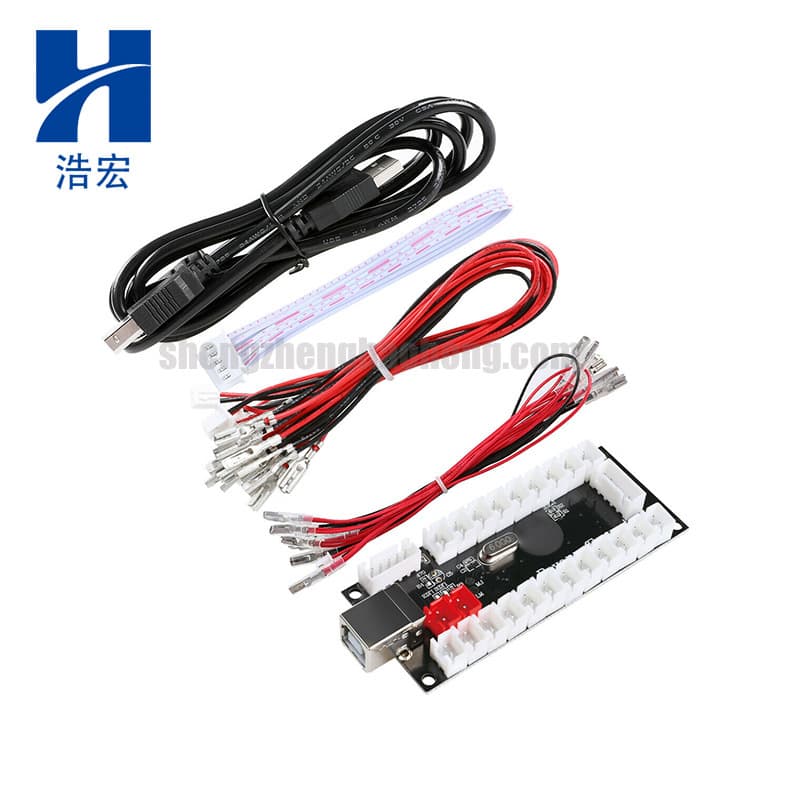 USB Game Console Control Board DIY Arcade Joystick Circuit Board PC Computer Joystick Small Card Chip Video Game Accessories