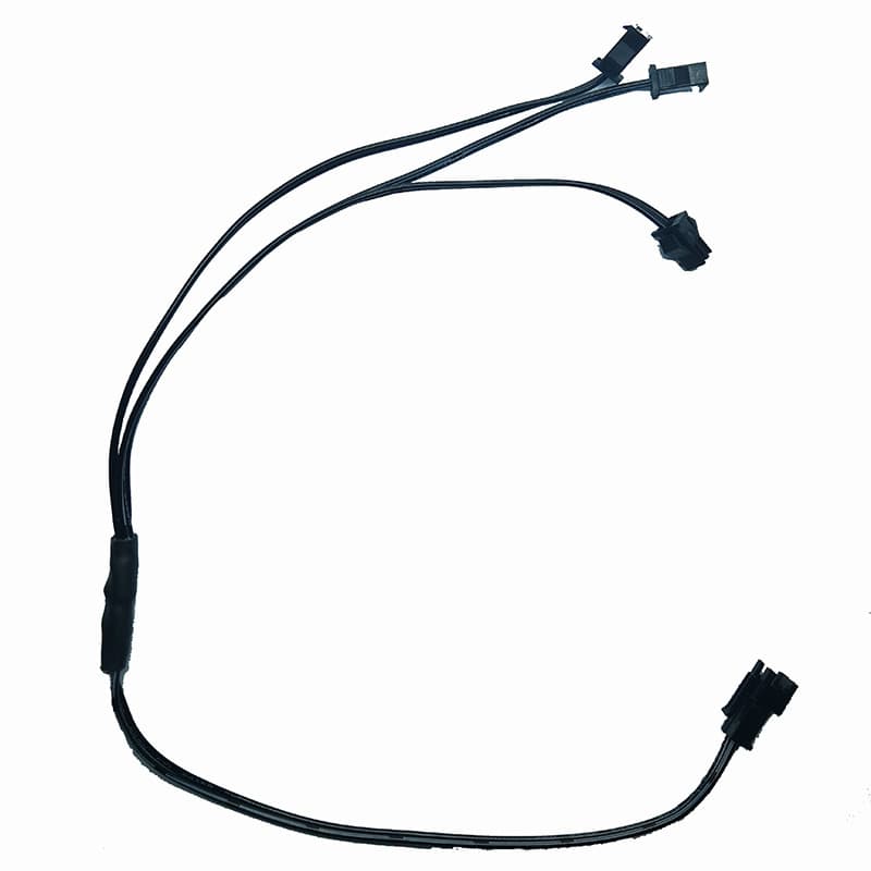 EL cold light wire matching wire material one-to-three splitter wire, EL cold light wire, EL luminous wire, manufacturer wholesale