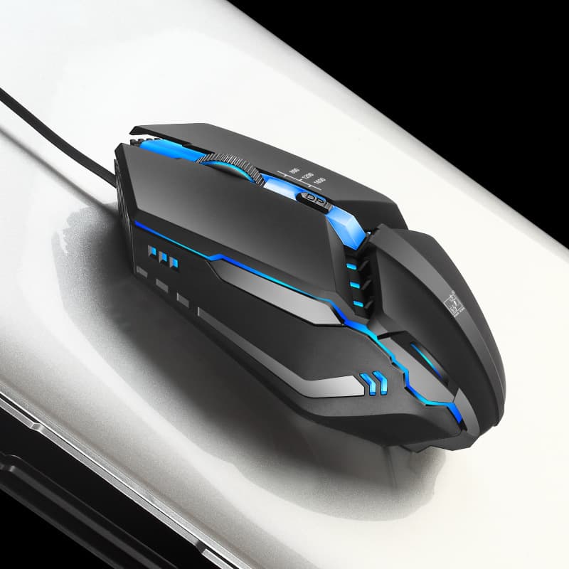 Aurora K3 Wired Mouse USB Glowing Computer Gaming Mouse Peripheral Factory Amazon LOL