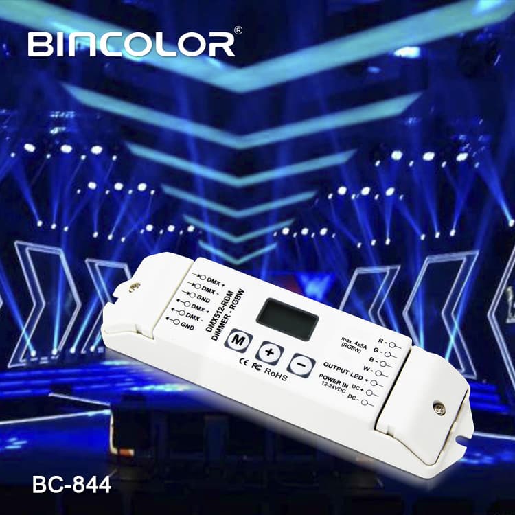LED Controller Driver DMX512-RDM Constant Voltage Decoder RDM Controller