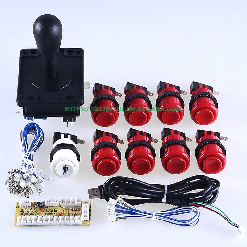 DIY arcade joystick accessories TW American joystick button USB computer joystick kit PC game control handle