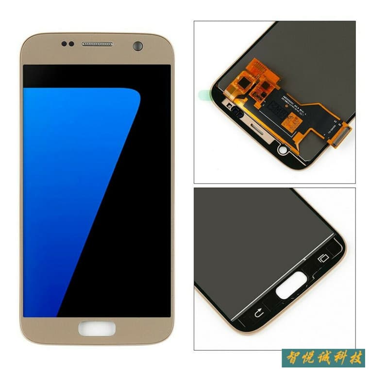 Compatible with Samsung S7 Screen Assembly TFT Flat G930 LCD Display Inner Screen Touch Screen G930F