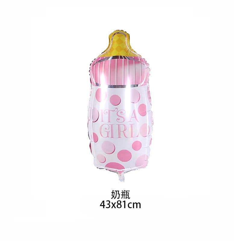 New Baby Series Balloons for Kids Birthday Party Decoration Aluminum Foil Balloons
