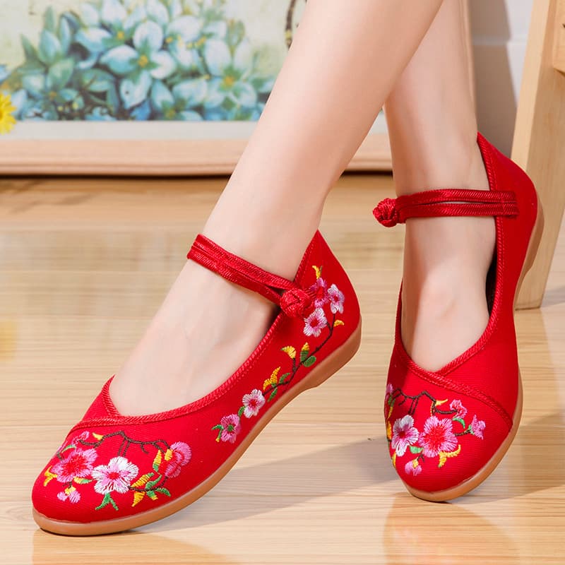 Women's Cloth Shoes Casual Flats Slip-ons Fashionable Sneakers Lace-up Vulcanized Shoes Breathable Comfortable